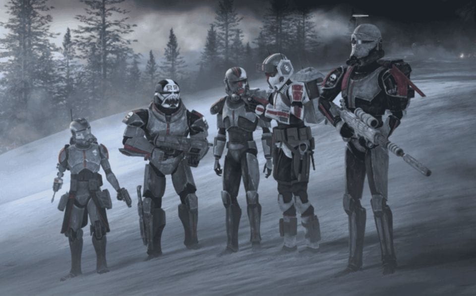 The Bad Batch on Kaller in Episode 1