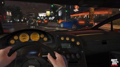 GTA driving