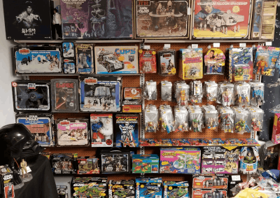 Retro Star Wars toy collection