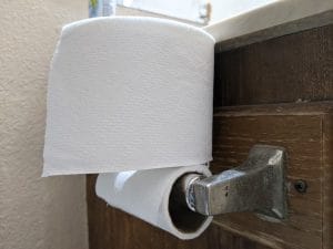 Starting the new roll before using up the old one