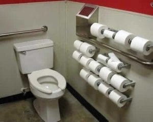 So many TP rolls!