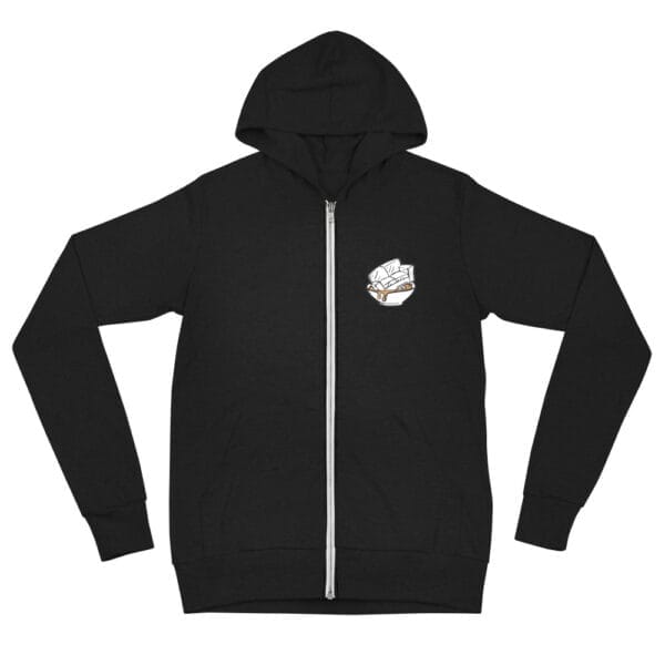 Couch Soup Logo Zip Hoodie - Image 3