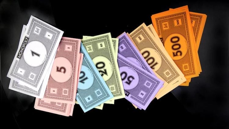 Assorted Monopoly Money
