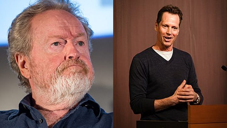 Ridley Scott and Frank Beddor