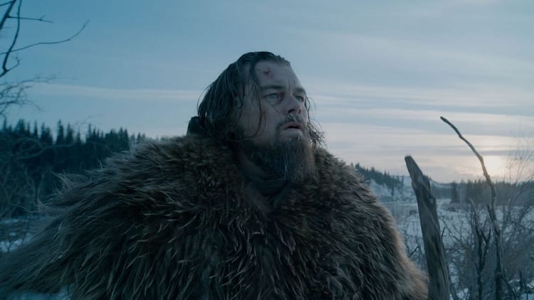 Leo Dicaprio in The Revenant