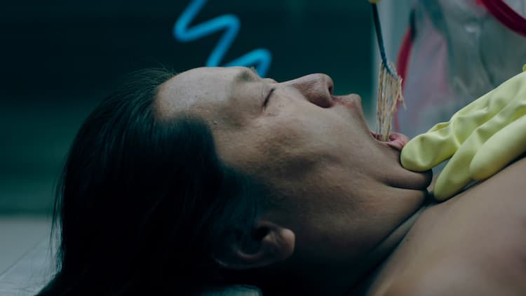 A fungus is extracted from a corpse’s mouth in Jakarta