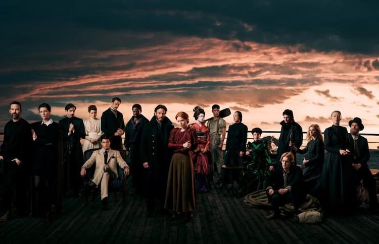 The main cast of the Kerberos from 1899 in a promotional picture