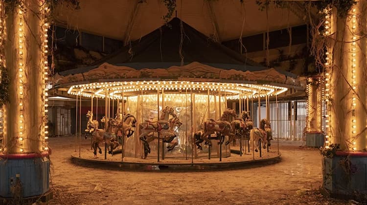 A carousel