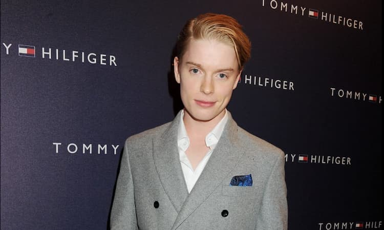 Portrait of Freddie Fox.