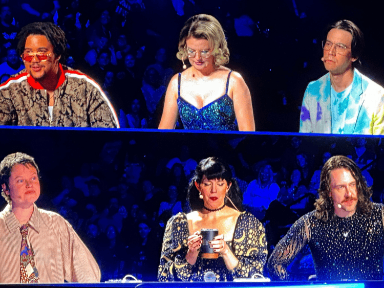 The adventuring party for Viva Más Vegas live show