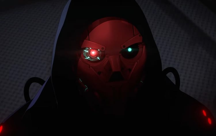 A picture of Shroud, the main antagonist.