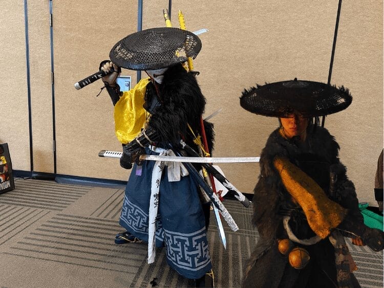 Cosplayer as Atsu from Ghost of Yotei